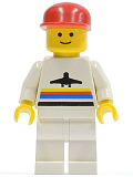 LEGO air003 Airport - Classic, White Legs, Red Cap