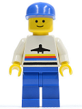 LEGO air005 Airport - Classic, Blue Legs, Blue Cap