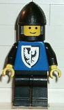 LEGO cas100 Black Falcon - Black Legs, Black Chin-Guard