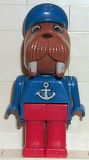 LEGO fab12g Fabuland Figure Walrus 3 - Anchor Pattern