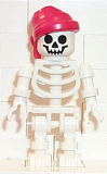 LEGO gen010 Skeleton with Standard Skull, Red Bandana