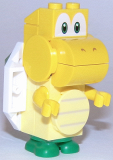 LEGO mar0037 Koopa Troopa - Scanner Code with Yellow Lines