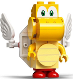 LEGO mar0042 Koopa Troopa, Paratroopa - Scanner Code with Blue Lines